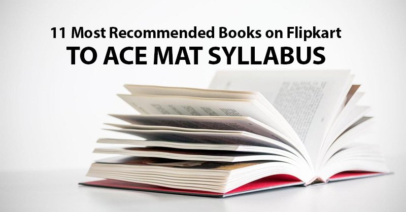 11 Most Recommended Books on Flipkart to Ace MAT Syllabus