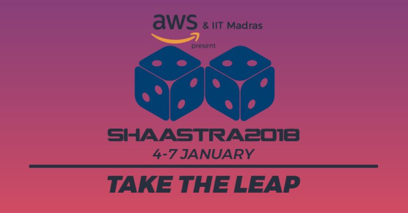 Shaastra 2018 – Annual Technical Fest of IIT Madras