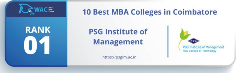 MBA Colleges in Coimbatore