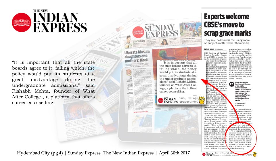the new Indian express