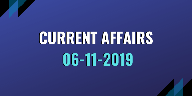 Current Affair 06-11-2019