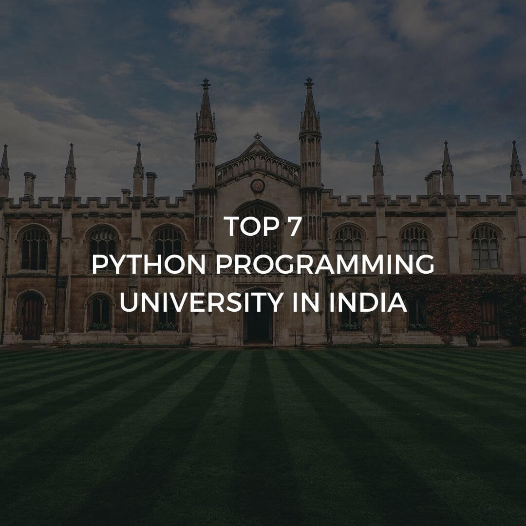 Top 7 python programming university