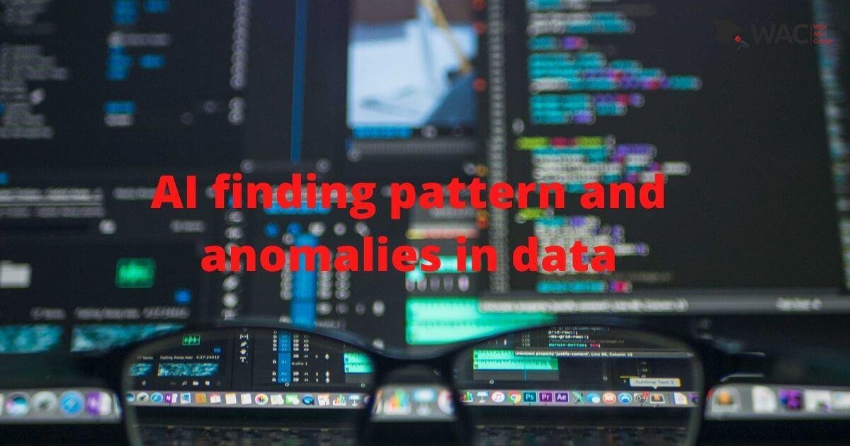 AI finding pattern and anomalies