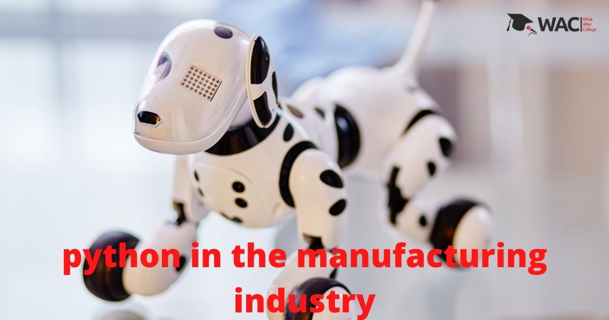 Uses of python in the manufacturing industry