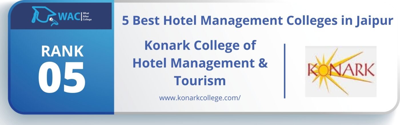 Rank 5: Konark College of Hotel Management & Tourism