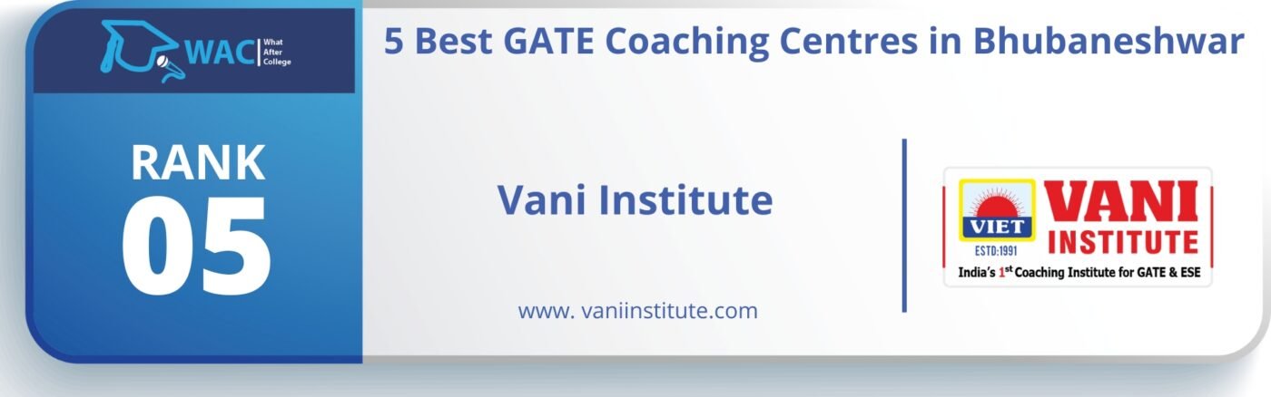 Rank 5: Vani Institute