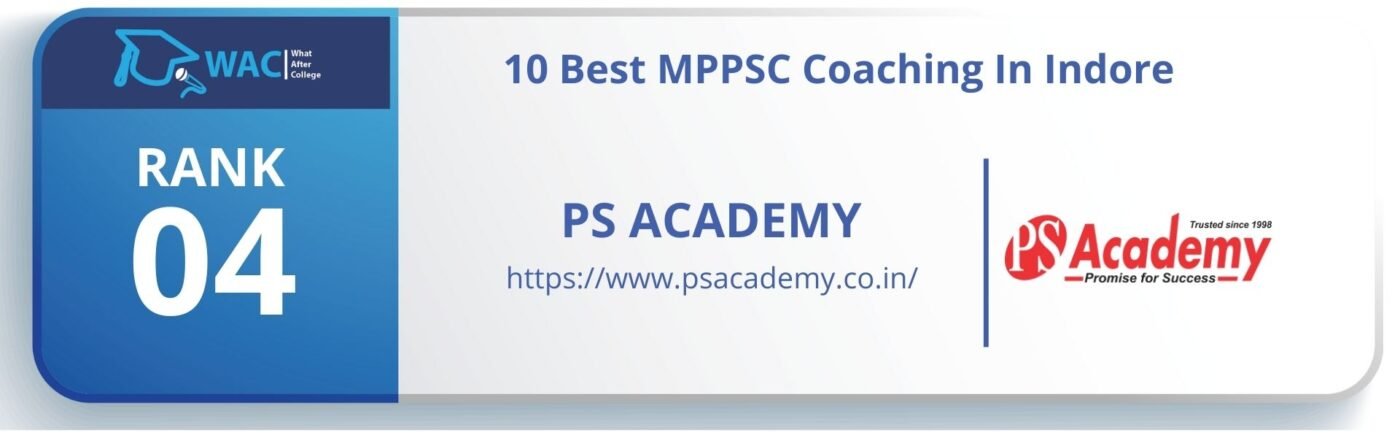 Rank 4: PS Academy | Best Coaching for MPPSC in Indore