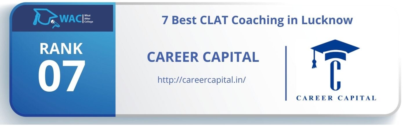   RANK 7 : CLAT coaching classes in Lucknow