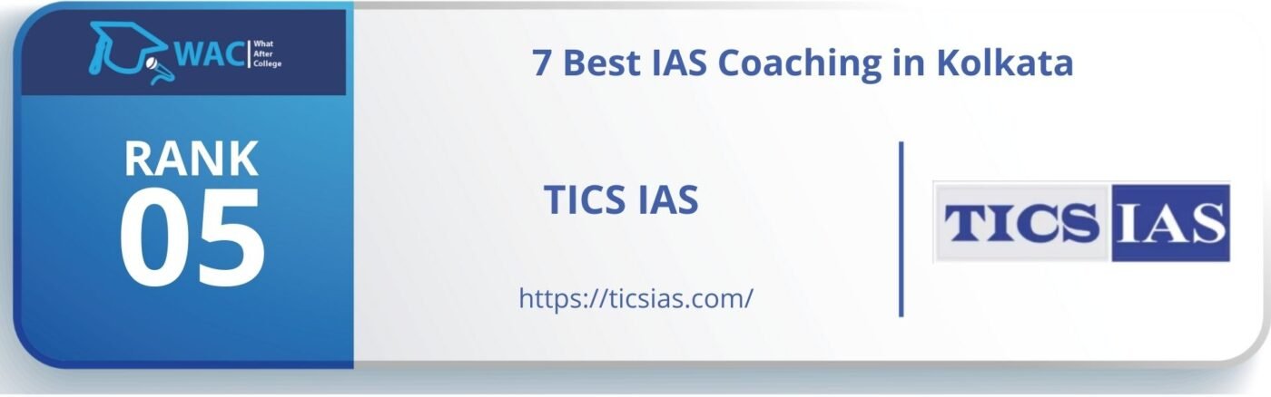 Rank 5: TICS IAS Acadamy in Kolkata 