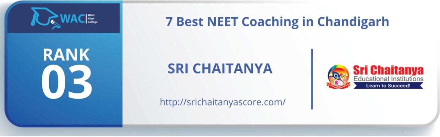 Rank 3: NEET Coaching in Chandigarh