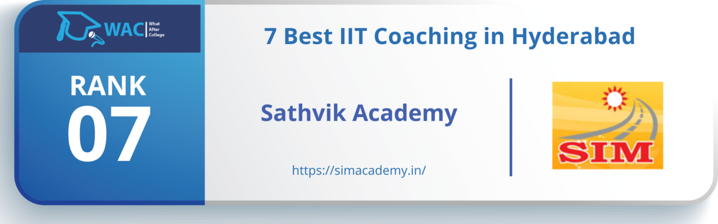 Rank 7: Sathvik Academy