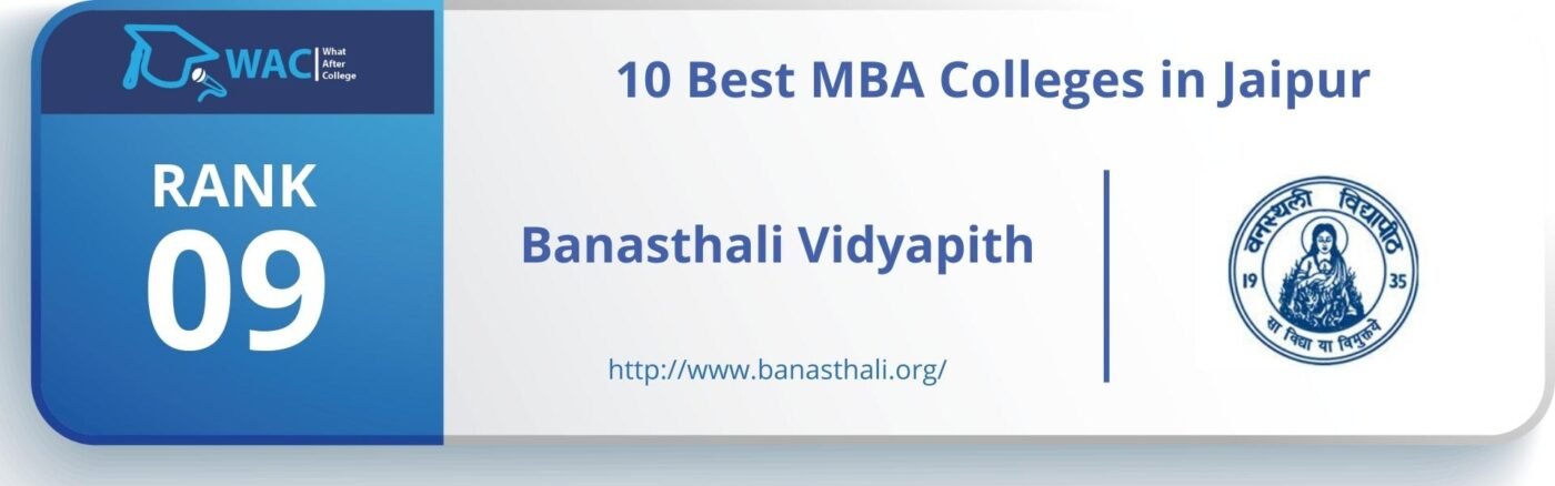 Rank 9: Banasthali Vidyapith