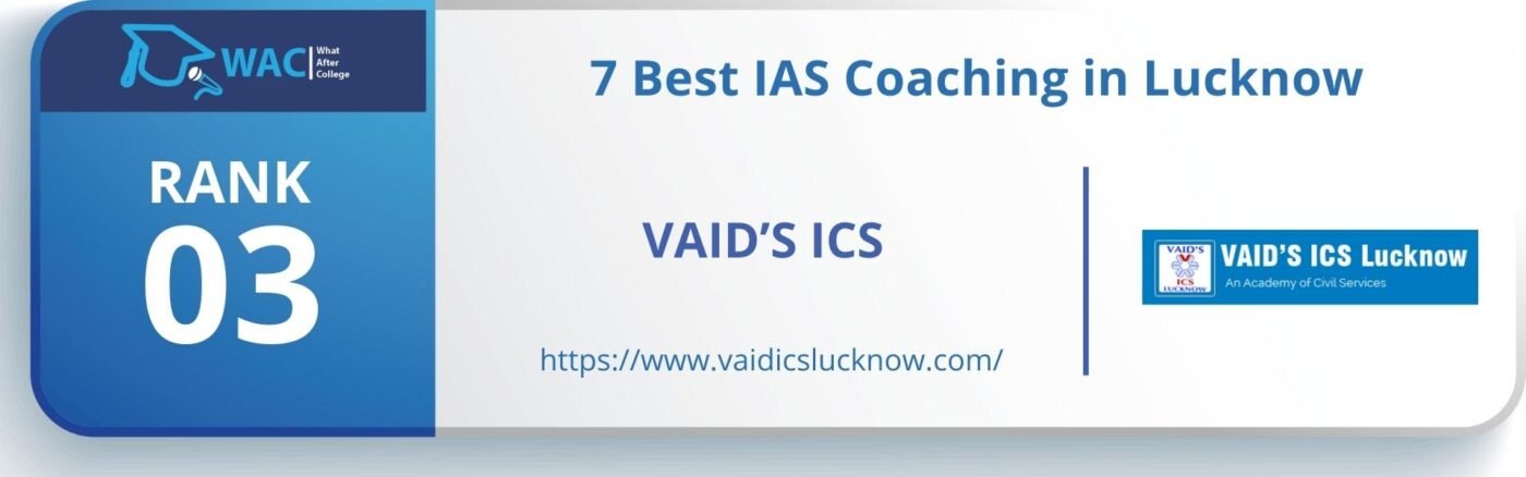 Rank 3: Vaid's ICS