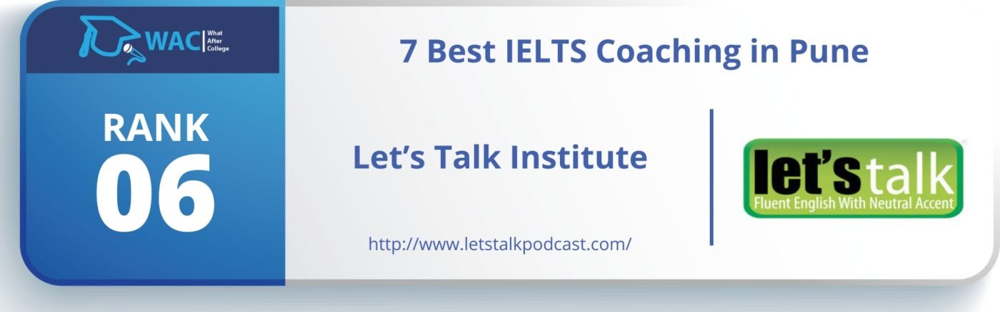 Rank 6: Let's Talk Institute