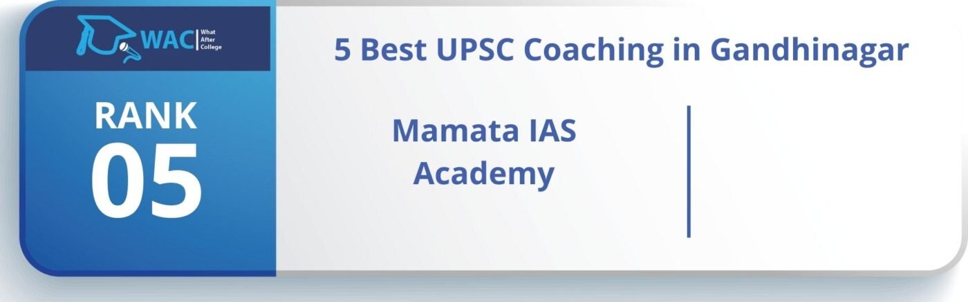 Rank 5 : Mamata IAS Academy