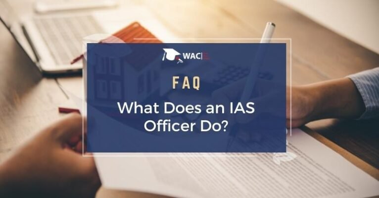 What does an IAS officer do