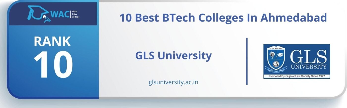 Rank: 10 GLS University, Ahmedabad