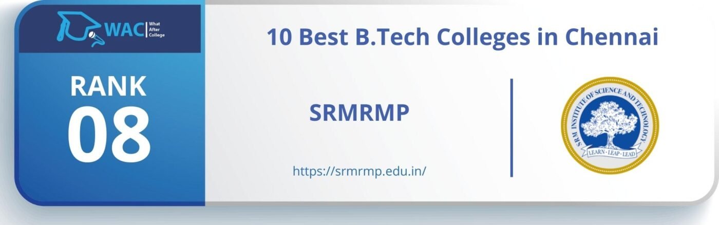 Rank 8: SRM Institute of Science and Technology Ramapuram Campus
