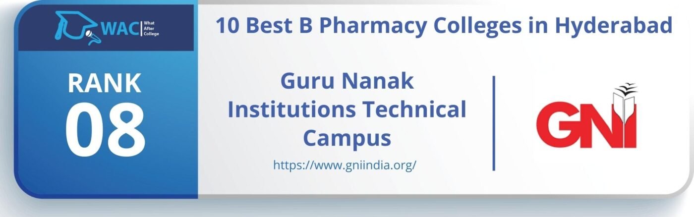 Rank: 8 Guru Nanak Institutions Technical Campus 