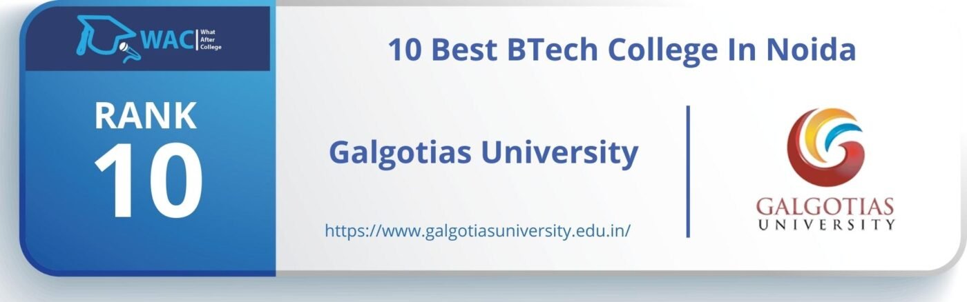 Best BTech College In Noida 