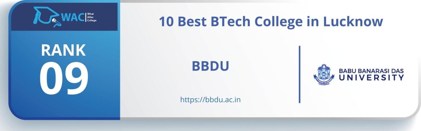 Rank: 9 Babu Banarasi Das Institute of Technology & Management