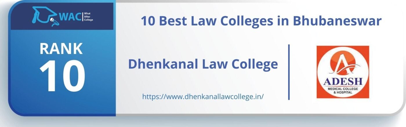 Rank: 10 Dhenkanal Law College, Dhenkanal