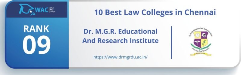 Dr. M.G.R. Educational And Research Institute Chennai