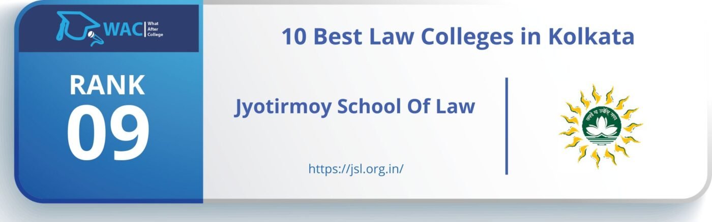 Rank: 9 Jyotirmoy School Of Law - [JSL]