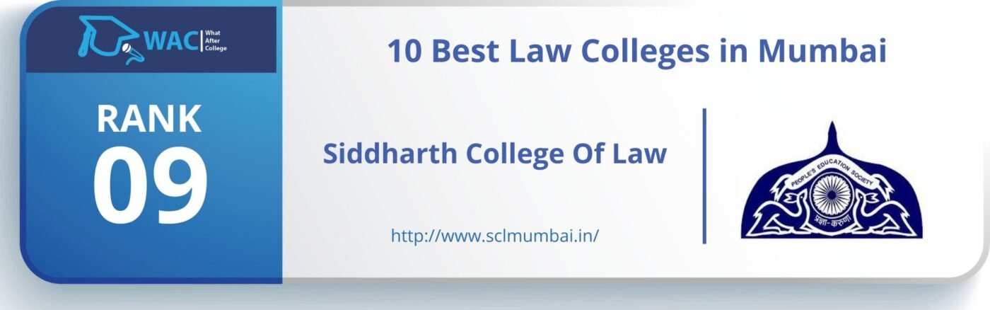 Rank: 9 Siddharth College Of Law