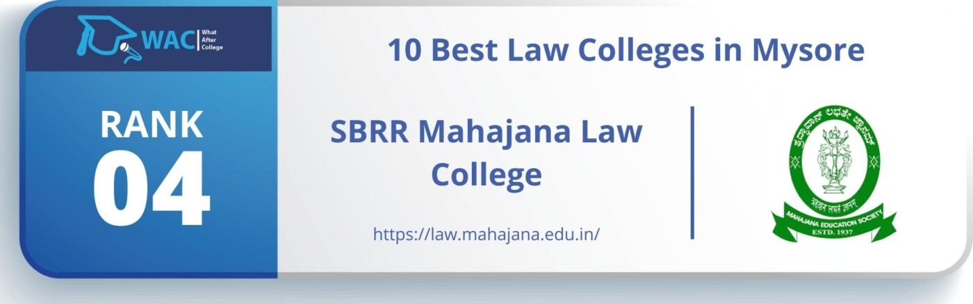 Rank: 4 SBRR Mahajana Law College 