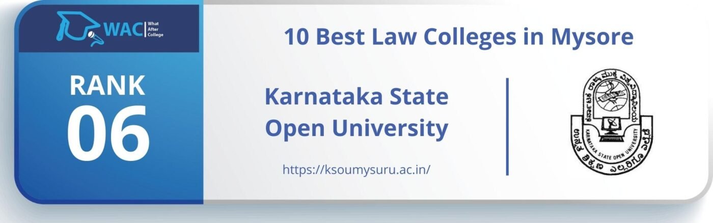 Rank: 6 Karnataka State Open University