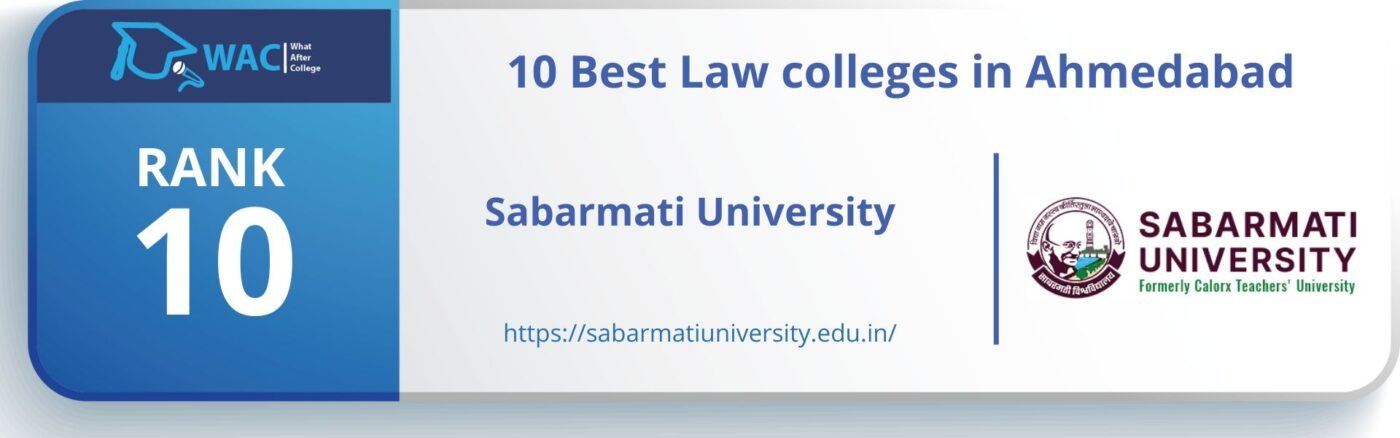 Rank: 10 Sabarmati University