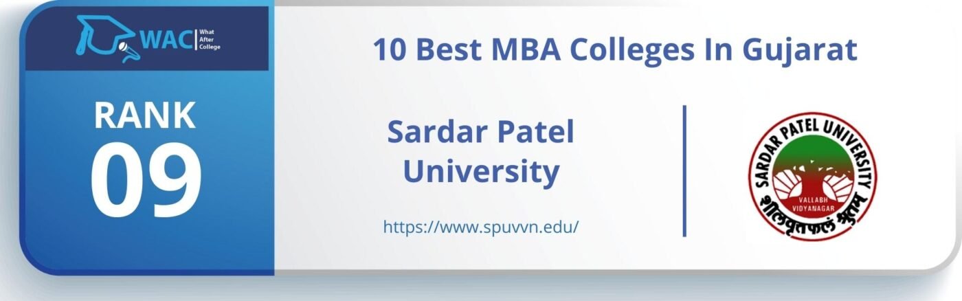 Rank: 9 Sardar Patel University