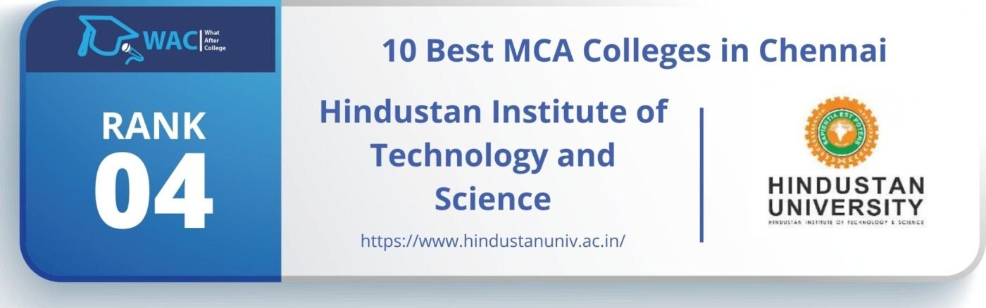best mca colleges in chennai