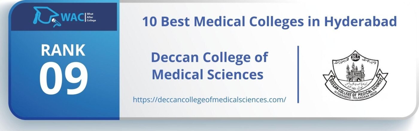 Rank: 9 Deccan College of Medical Sciences