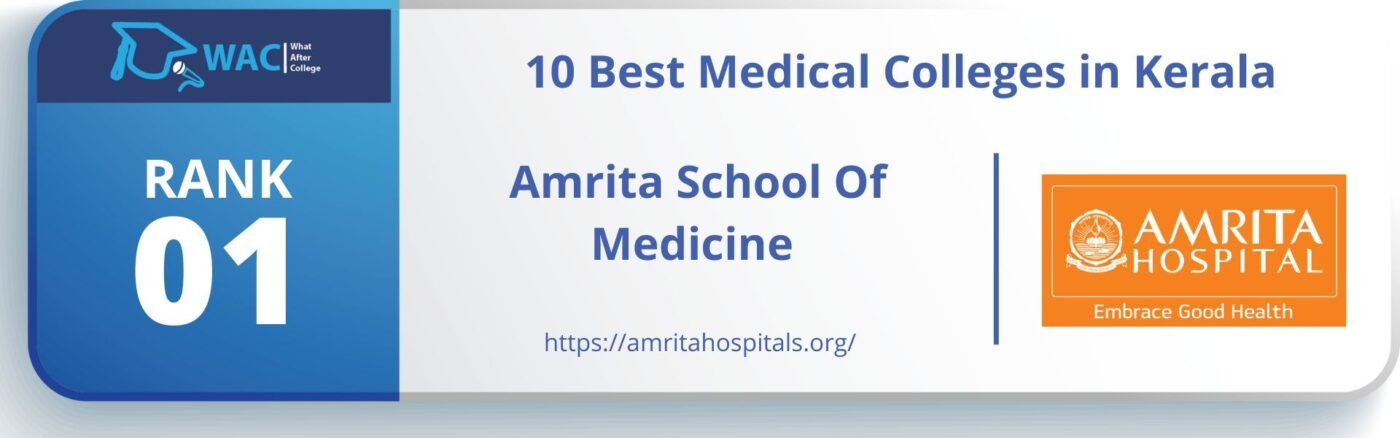 Rank 1: Amrita School Of Medicine