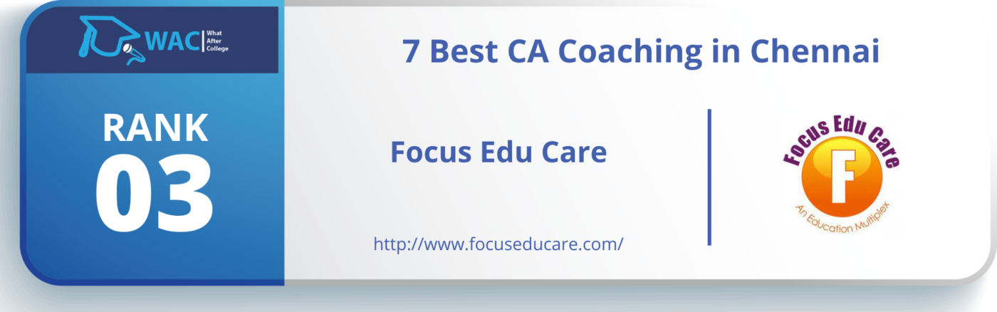 Rank 3 : Focus Edu Care