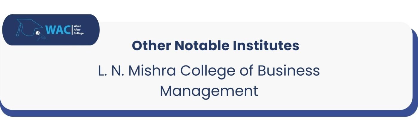 Other: 4 L. N. Mishra College of Business Management