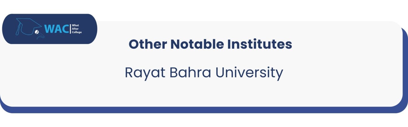 Other: 2 Rayat Bahra University