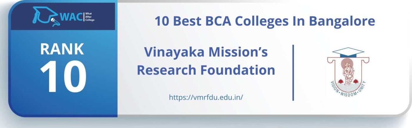 Vinayaka Mission's Research Foundation School of Business Studies