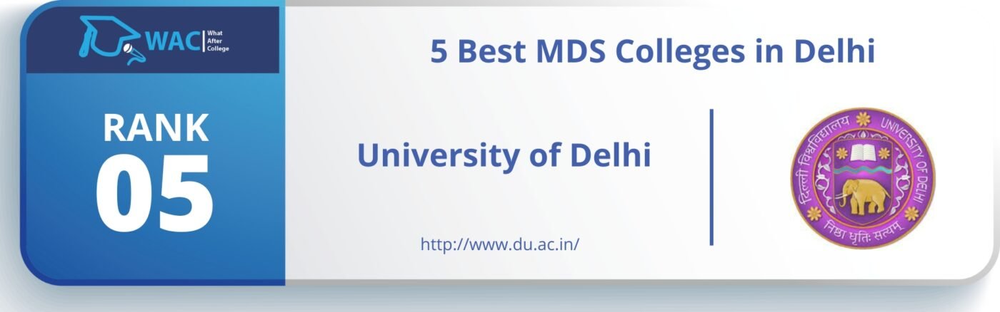 Rank 5: University of Delhi