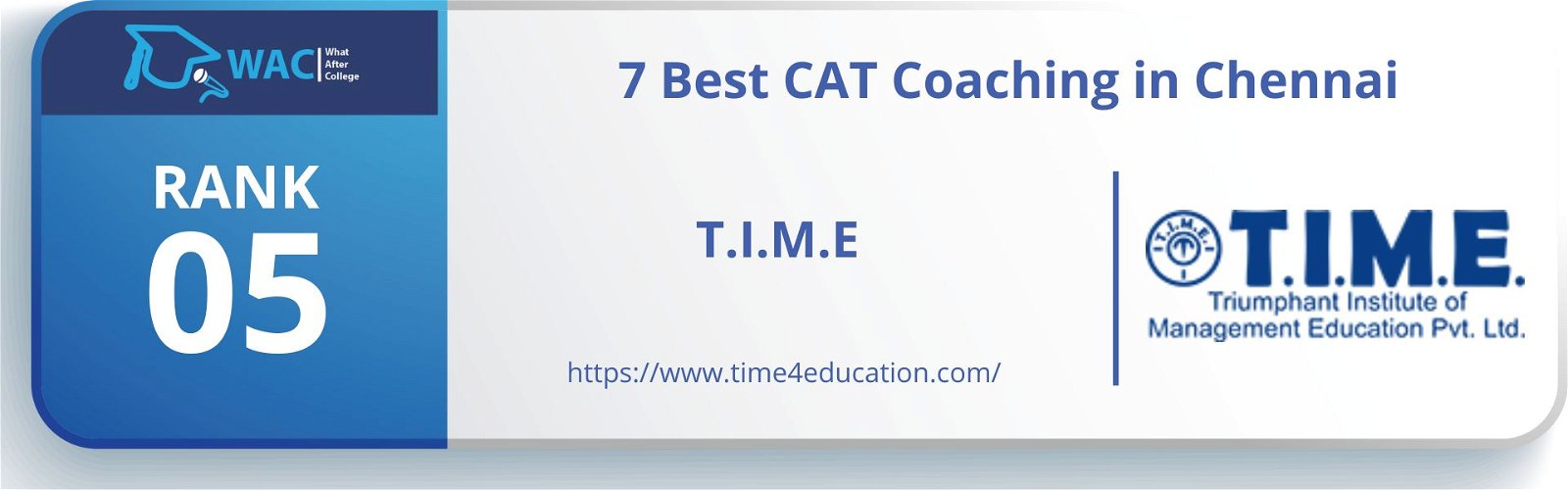 CAT Coaching in Chennai