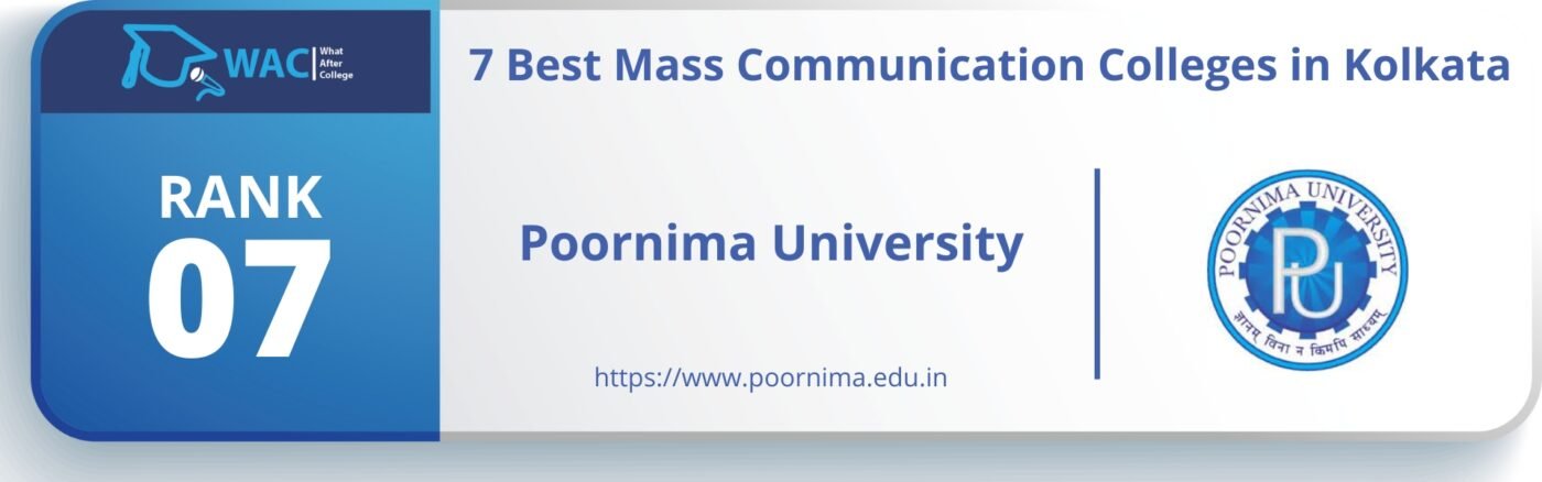 Rank 7: Poornima University