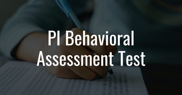PI Behavioral Assessment Test