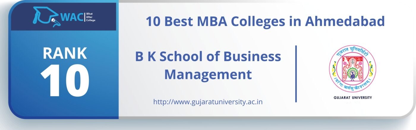 Rank 10: B K School of Business Management