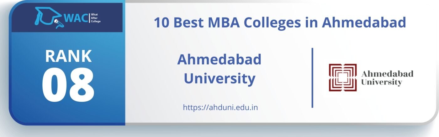  Rank 8: Ahmedabad University