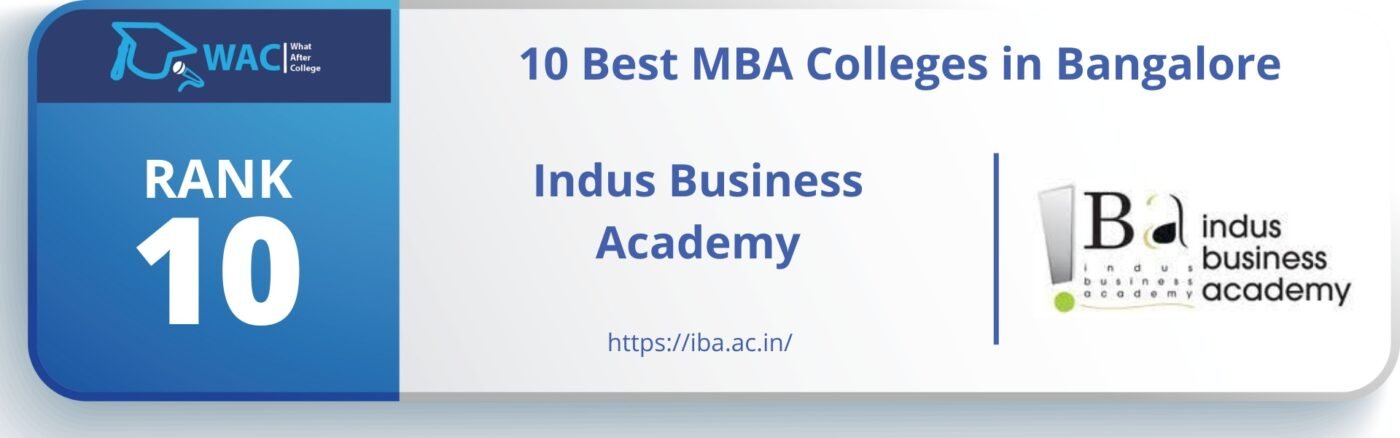 Rank 10: Indus Business Academy
