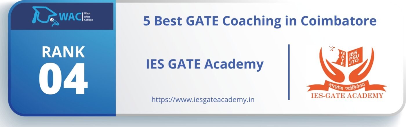 Rank 4 : IES GATE Academy