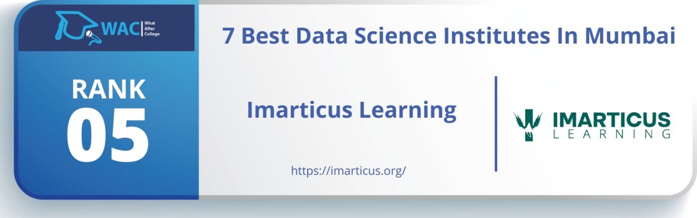  Rank 5: Imarticus Learning 