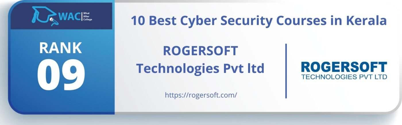 Rank: 9 ROGERSOFT Technologies Pvt ltd